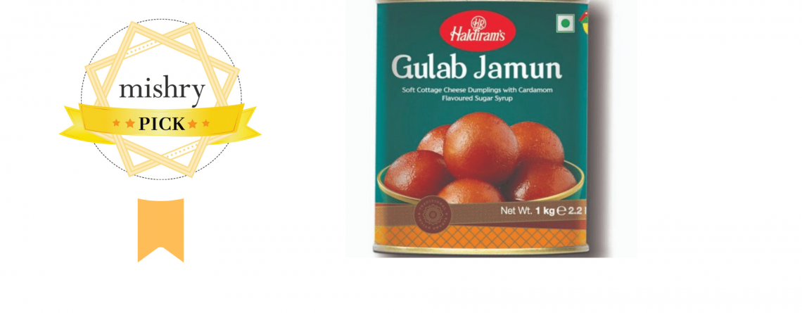 Haldiram’s Gulab Jamun-mishry